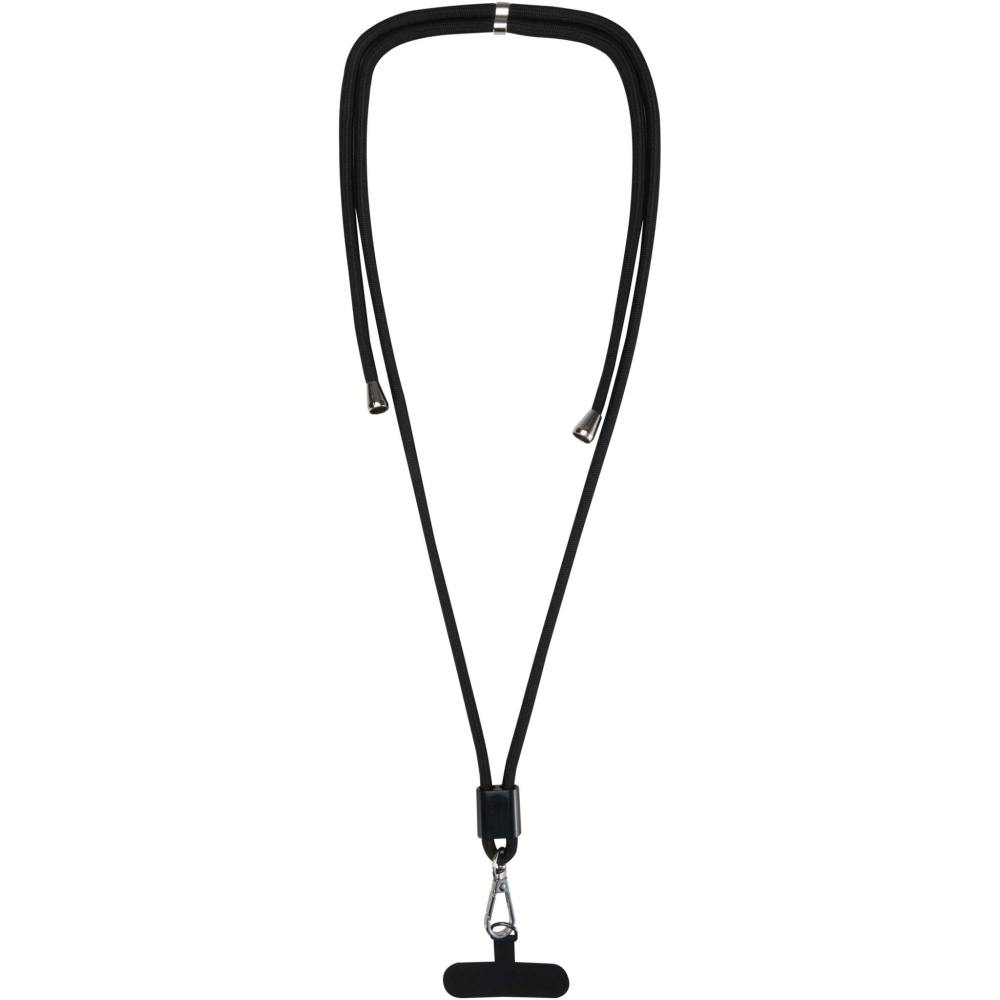 Logotrade advertising product picture of: Vega adjustable recycled smartphone lanyard