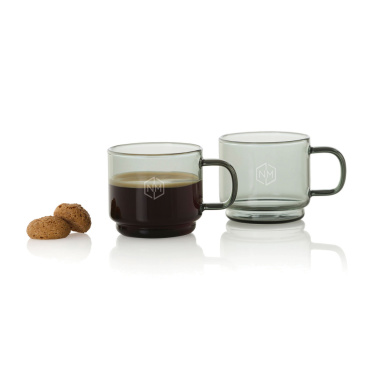 Logo trade promotional products picture of: AdHoc Impact Espresso cups 70ml, 2 pcs set