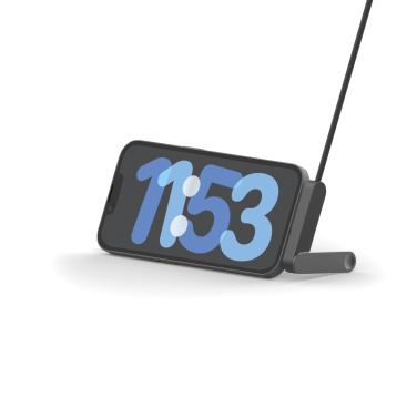 Logo trade corporate gift photo of: Aluvia RCS 65W PD Cable with adjustable phone stand