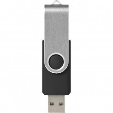 Logotrade reklaamkingitused pilt: Pööratav põhiline 16 GB USB-mälupulk