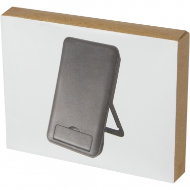 Logotrade reklaamkingituse foto: Loop 10 W taaskasutatud plastist juhtmevaba laadimisalus telefonialusega