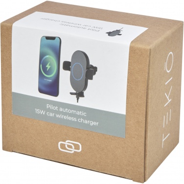 Logotrade reklaamtooted pilt: Pilot 15W juhtmevaba automaatne autolaadija 