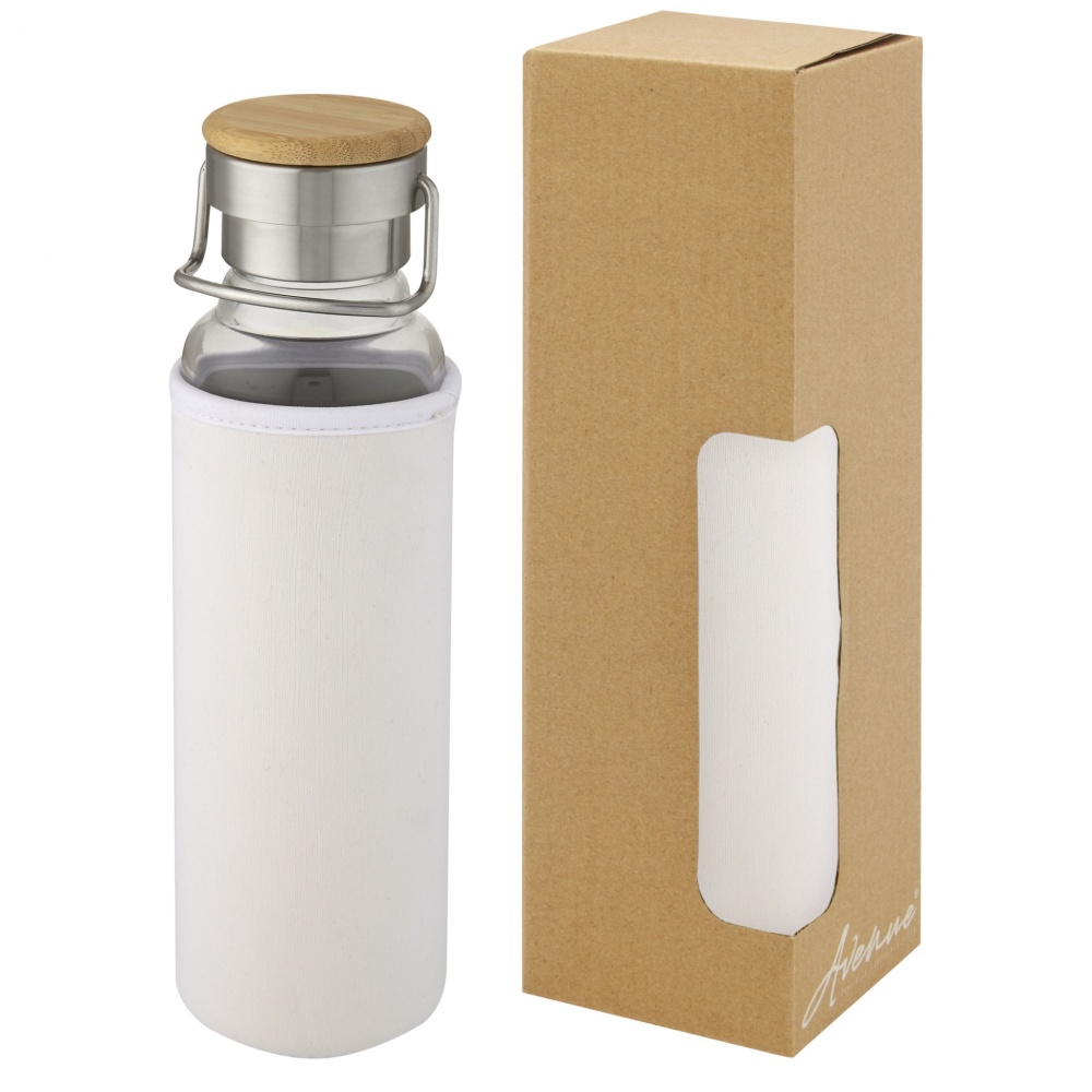 Logotrade firmakingi foto: Thor 660 ml klaaspudel neopreenümbrisega