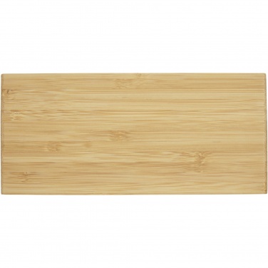 Logotrade ärikingituse foto: Minata bambusest juhtmevaba laadija koos kellaga