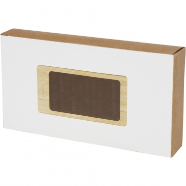 Logotrade ärikingitused pilt: Akupank Alata 8000 mAh bambusest päikesepank