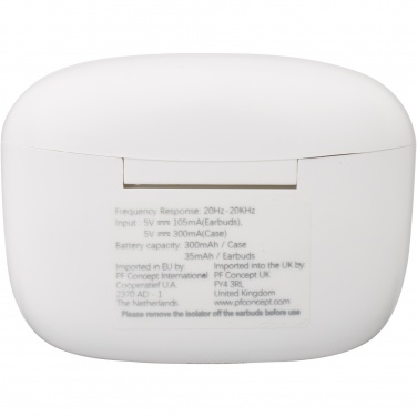 Logo trade meened foto: Essos 2.0 True Wireless automaatsed kõrvaklapid koos ümbrisega