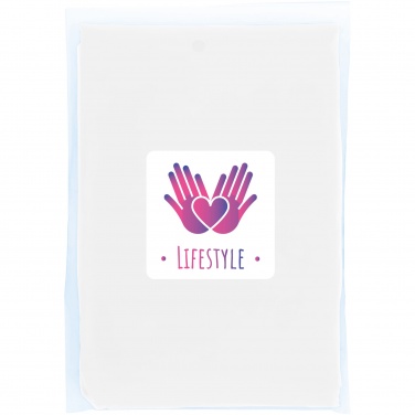 Logotrade meened pilt: Maiade taaskasutatud plastikust ühekordne vihmapontšo koos säilituskotiga