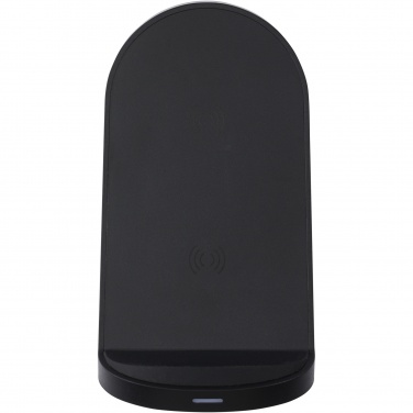 Logotrade reklaamkingid pilt: Loop 15W kahe mähisega RCS taaskasutatud plastist juhtmevaba laadimisalus