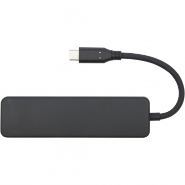 Logo trade reklaamkingid foto: Loop RCS taaskasutatud plastist multimeediumiadapter USB 2.0-3.0 HDMI-pordiga