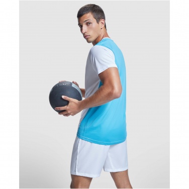 Logotrade ärikingid pilt: Detroidi lühikeste varrukatega unisex spordisärk