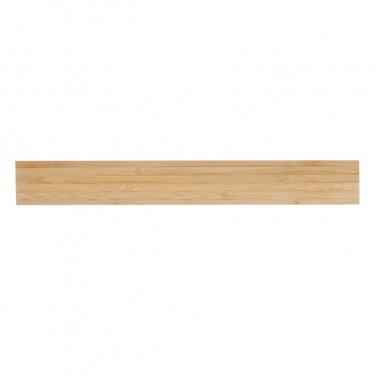 Logotrade reklaamkingi foto: Timbersoni eriti paks 30 cm kahepoolne bambusest joonlaud
