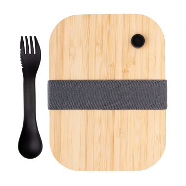 Logo trade reklaamtooted foto: Klaasist lõunakarp bambusest kaanega