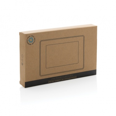 Logotrade reklaamtooted pilt: Utah RCS taaskasutatud plastikust ja bambusest LED-kell