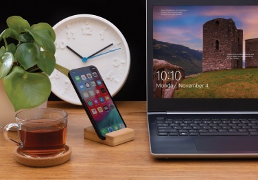 Logo trade reklaamkingid foto: Bambusest telefoni alus XD