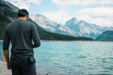 Logo trade reklaamtoote pilt: RCS taaskasutatud plastist Lightboomi 5W klambriga kõlar