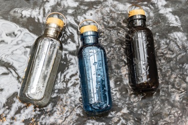 Logo trade reklaamkingitused foto: RCS RPET pudel bambusest kaane ja käepidemega