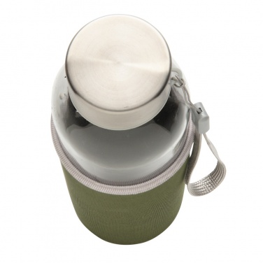 Logo trade meened foto: Klaaspudel neopreenist varrukaga