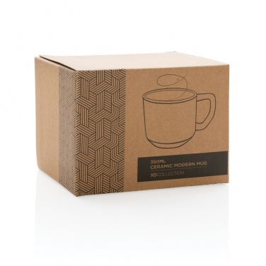 Logotrade reklaamtoote foto: Kaasaegne keraamiline kruus 350ml