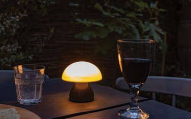 Logo trade firmakingid foto: Luming RCS taaskasutatud plastikust USB taaslaetav laualamp