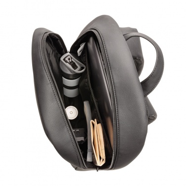 Logotrade reklaamkingitused pilt: Swiss Peak deluxe PU sülearvuti seljakott PVC-vaba