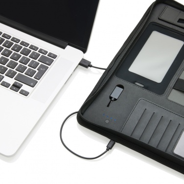 Logotrade reklaamtoote foto: Tehniline portfell koos jõupangaga