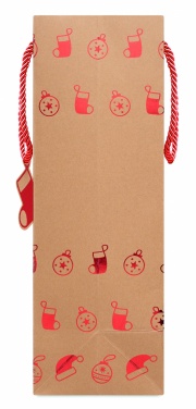 Logotrade ärikingi foto: Mustriga kinkepaberkott