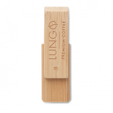 Logotrade ärikingid pilt: Bambusest USB 16GB