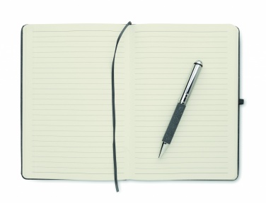 Logo trade reklaamkingitused foto: Taaskasutatud nahast märkmikukomplekt