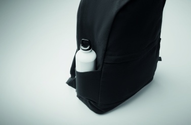 Logotrade meene foto: 15-tollise sülearvuti seljakott, valmistatud taaskasutatud eelkasutatud puuvillast ja taaskasutatud polüestrist, kohandatava trükilahendusega.