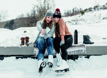 Logo trade reklaamtoote pilt: Kaheseinaline pudel 500ml