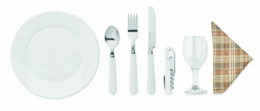 Logo trade reklaamtoote pilt: Punutud piknikukorv 2 inimesele