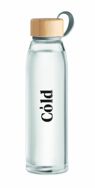 Logo trade reklaamkingituse pilt: Klaaspudel 500 ml