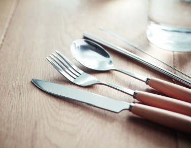 Logotrade reklaamkingid pilt: Roostevabast terasest söögiriistade komplekt