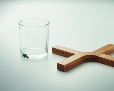 Logo trade reklaamkingituse pilt: Bambusest kokkupandav pottide alus