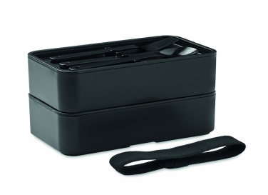 Logotrade reklaamkingitused pilt: PP-st lõunakarp ja bambusest kaas