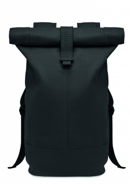Logotrade ärikingituse foto: Rolltop pestud lõuendist seljakott