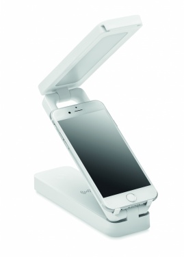 Logotrade ärikingi foto: Lamp ja juhtmevaba laadija 10W