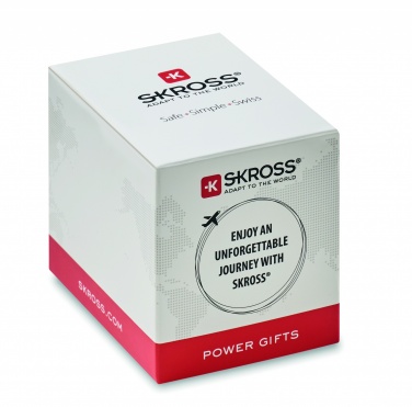 Logo trade reklaamtoote pilt: Skross Euro USB laadija (2xA) 12W