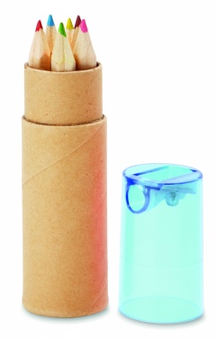 Logo trade ärikingituse pilt: 6 värvilist pliiatsit