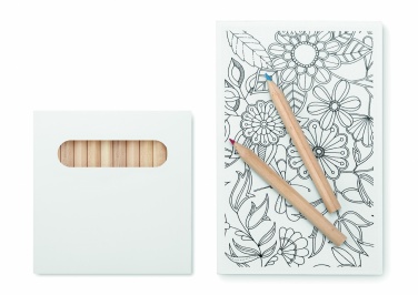 Logotrade meene foto: Värvipliiatsite komplekt