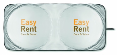 Logo trade firmakingitused foto: Kokkupandav päikesesirm autosse