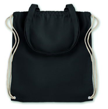 Logo trade ärikingituse pilt: 220gr/m² lõuendist 2-funktsiooniline kott