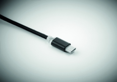 Logo trade reklaamtoote pilt: USB-tüüpi C-kaabliga võtmehoidja Salaspils