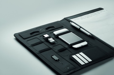 Logo trade firmakingid foto: A4 mapp koos juhtmevaba laadijaga 5W