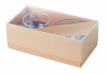 Logotrade meened pilt: Komplektis 2 kahekordse seinaga espressotassid