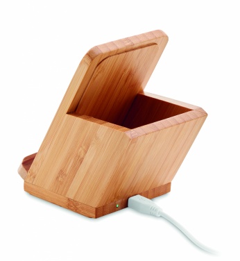 Logo trade reklaamkingituse pilt: Juhtmeta laadija pliiatsihoidja 5W BAICOI