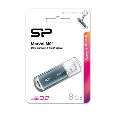 Logo trade reklaamtoote pilt: Pendrive Silicon Power Marvel M01 3.0