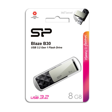 Logo trade reklaamtooted foto: Pendrive Silicon Power Blaze B30 3.1