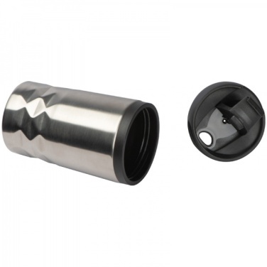 Logo trade ärikingitused foto: Roostevabast terasest kaanega kruus ROMA 250 ml