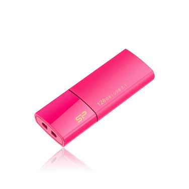 Logotrade ärikingituse foto: Pendrive Silicon Power 3.0 Blaze B05, roosa